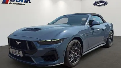 Neu Ford Mustang GT Convertible 446 PS (328 kW) 2025 Vapor blue metallic Cabrio