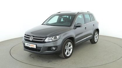 Second-hand VW Tiguan LOUNGE 150 CP (110 kW) 2016 Gri SUV