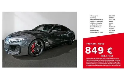Gebraucht 2025 Audi e-tron GT quattro Performance Limousine | 128.980 € (Superpreis)