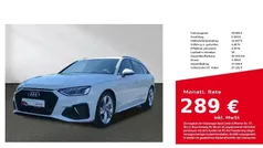 Weiß Gebraucht 2023 Audi A4 S-Line Kombi | 39.880 € (Fairer Preis)