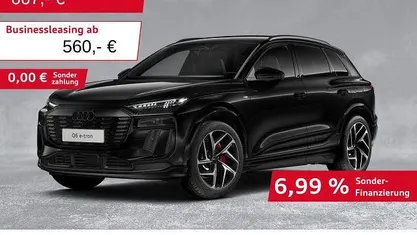 Gebraucht Audi Q6 e-tron S-Line 285 kW (388 PS) 2025 Mythosschwarz metallic SUV