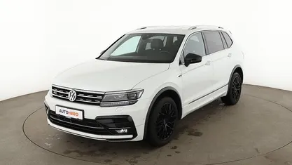 Gebraucht VW Tiguan Allspace Highline 2019 Weiß SUV