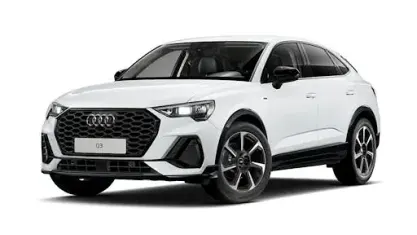 Gebraucht Audi Q3 Sportback Sport 150 PS (110 kW) 2025 Gletscherweiß metallic SUV
