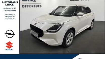 Ny Suzuki Swift Comfort 83 HK (61 kW) 2025 Vit Halvkombi