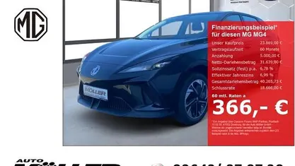 Gebraucht 2025 MG MG4 EV Kleinwagen | 23.889 € (Fairer Preis)