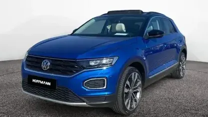 Gebraucht VW T-Roc Style 150 PS (110 kW) 2019 Ravenna blue metallic SUV