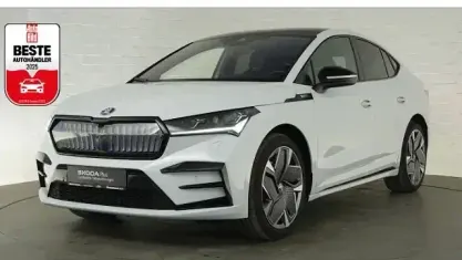 Brugt Skoda Enyaq iV RS 250 kW (340 HK) 2022 Hvid SUV