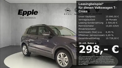 Gebraucht VW T-Cross Life 116 PS (85 kW) 2025 SUV