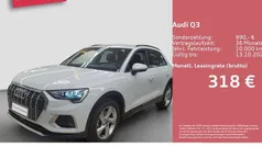 Gletscherweiß metallic Gebraucht 2025 Audi Q3 Advanced Plus SUV | 37.890 € (Fairer Preis)