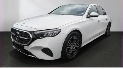 Gebraucht Mercedes E200 Avantgarde 204 PS (150 kW) 2024 Unilack polarweiß uni Limousine