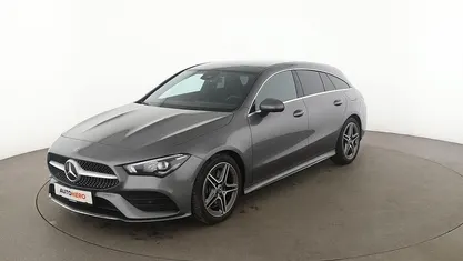 Grau Gebraucht 2019 Mercedes CLA220 Shooting Brake AMG line Kombi | 26.420 € (Fairer Preis)