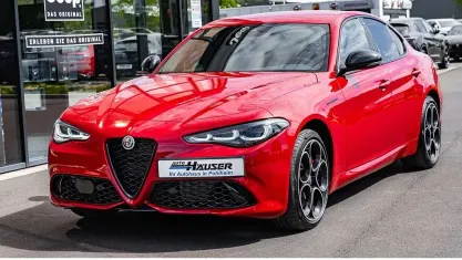 Second-hand Alfa Romeo Giulia Competizione 280 CP (205 kW) 2023 Roșu Berlinǎ
