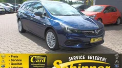 Nautic blau metallic Gebraucht 2021 Opel Astra Elegance Kombi | 18.590 € (Fairer Preis)