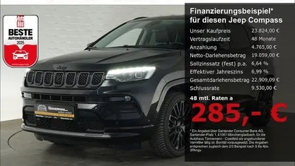Gebraucht Jeep Compass 131 PS (96 kW) 2023 Schwarz SUV