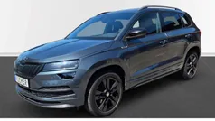Grau Gebraucht 2020 Skoda Karoq SportLine SUV | 24.975 € (Fairer Preis)