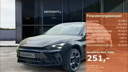 Weiss Gebraucht 2025 Cupra Leon VZ Kombi | 41.460 € (Fairer Preis)