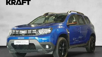 Blau (stahlblau) Gebraucht 2023 Dacia Duster Extreme SUV | 20.600 € (Fairer Preis)