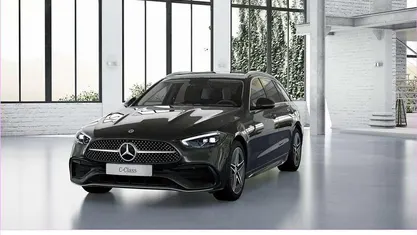 Grau Gebraucht 2025 Mercedes C300e AMG Kombi | 46.590 € (Guter Preis)