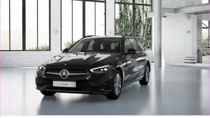 Gebraucht Mercedes C220 200 PS (147 kW) 2022 Schwarz Limousine