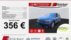 Blau (blue silk metallic) Gebraucht 2020 VW Tiguan Allspace R-line SUV | 29.950 € (Fairer Preis)