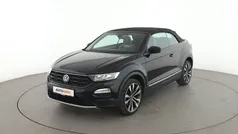 Schwarz Gebraucht 2021 VW T-Roc Cabriolet Style Cabrio | 27.560 € (Fairer Preis)