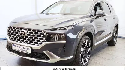 Blau Gebraucht 2021 Hyundai Santa Fe Prime SUV | 31.470 € (Guter Preis)