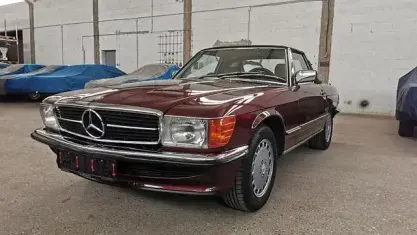 Gebraucht Mercedes 560 227 PS (166 kW) 1986 Rot Cabrio