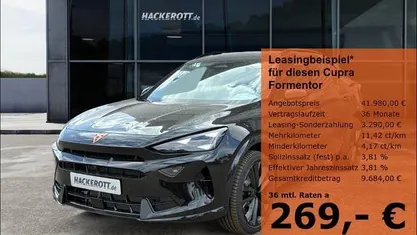 Schwarz Neu 2025 Cupra Formentor VZ SUV | 41.980 € (Fairer Preis)