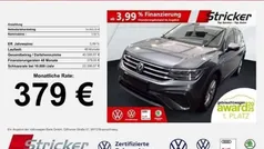 Grau (platinum grey metallic) Gebraucht 2024 VW Tiguan Allspace Life SUV | 34.949 € (Guter Preis)