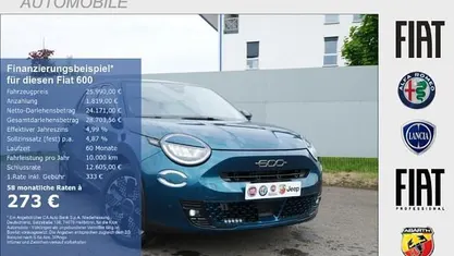 Neu Fiat 600 La Prima 110 PS (80 kW) 2025 Gruen SUV