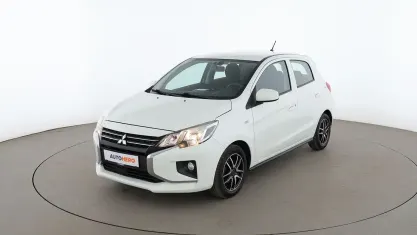 Gebraucht Mitsubishi Space Star Basis 71 PS (52 kW) 2020 Weiß Kleinwagen