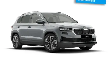 Neu Skoda Karoq Selection 150 PS (110 kW) 2026 Smokey diamond silber metallic SUV
