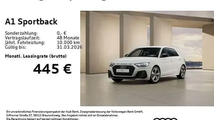 Gebraucht 2026 Audi A1 Sportback S-Line Kleinwagen | 36.754 € (Fairer Preis)