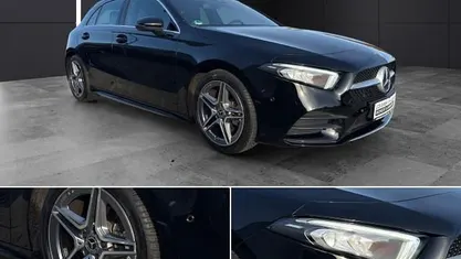 Gebraucht Mercedes A180 AMG line 136 PS (100 kW) 2022 Schwarz Limousine