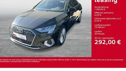 Usata Audi A3 Advanced Plus 116 CV (85 kW) 2022 Nero Berlina