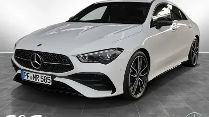 Gebraucht Mercedes CLA200 AMG 163 PS (119 kW) 2026 Unilack polarweiß Coupé