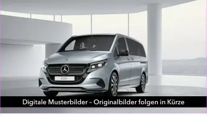 Gebraucht Mercedes EQV300 Avantgarde 150 kW (204 PS) 2025 Silber Van / Kleinbus