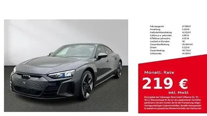 Brugt Audi e-tron GT quattro Ambiente 350 kW (476 HK) 2022 Grå Sedan
