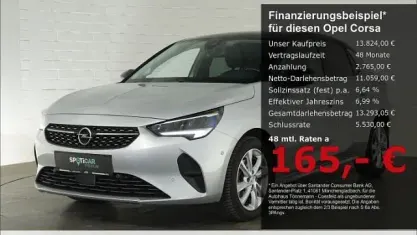 Gebraucht Opel Corsa Elegance 101 PS (74 kW) 2022 Silber Kleinwagen