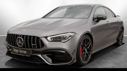 Gebraucht Mercedes CLA45 AMG AMG 421 PS (309 kW) 2023 Manufaktur mountaingrau magno Coupé