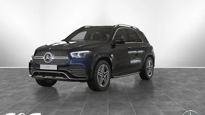 Cavansitblau metallic Gebraucht 2022 Mercedes GLE350 AMG SUV | 60.977 € (Fairer Preis)
