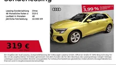 Pythongelb metallic Gebraucht 2024 Audi A3 Sportback Ambiente Limousine | 34.980 € (Fairer Preis)