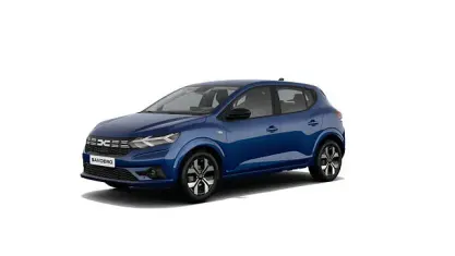 Neu Dacia Sandero Journey 101 PS (74 kW) 2025 Blau Limousine