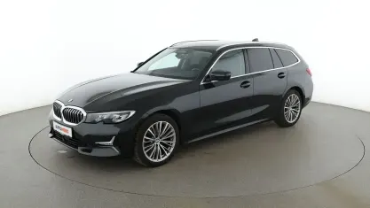 Brugt BMW 320 Luxury Line 190 HK (139 kW) 2021 Sort Stationcar