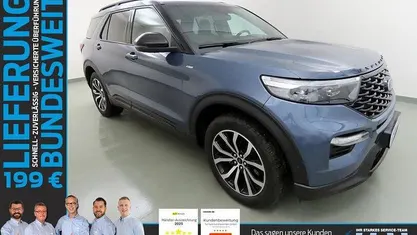 Blau Gebraucht 2021 Ford Explorer ST-Line SUV | 44.940 € (Fairer Preis)
