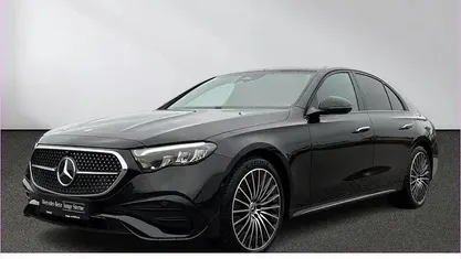 Lack obsidianschwarz Gebraucht 2024 Mercedes E300 AMG line Limousine | 54.650 € (Fairer Preis)