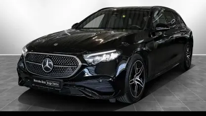 Gebraucht Mercedes E200 AMG 204 PS (150 kW) 2025 Metalliclack obsidianschwarz Kombi