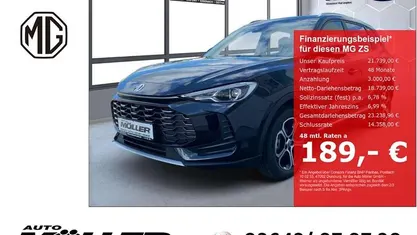 Gebraucht 2025 MG ZS Comfort Limousine | 21.739 € (Fairer Preis)