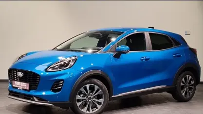 Neu Ford Puma Titanium 125 PS (91 kW) 2025 Blau, digital aqua blue metallic SUV