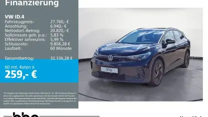 Gebraucht VW ID.4 Pro 150 kW (204 PS) 2023 Schwarz SUV